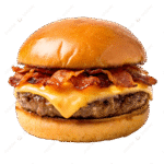 2 X Hamburguesas Queso & Bacon